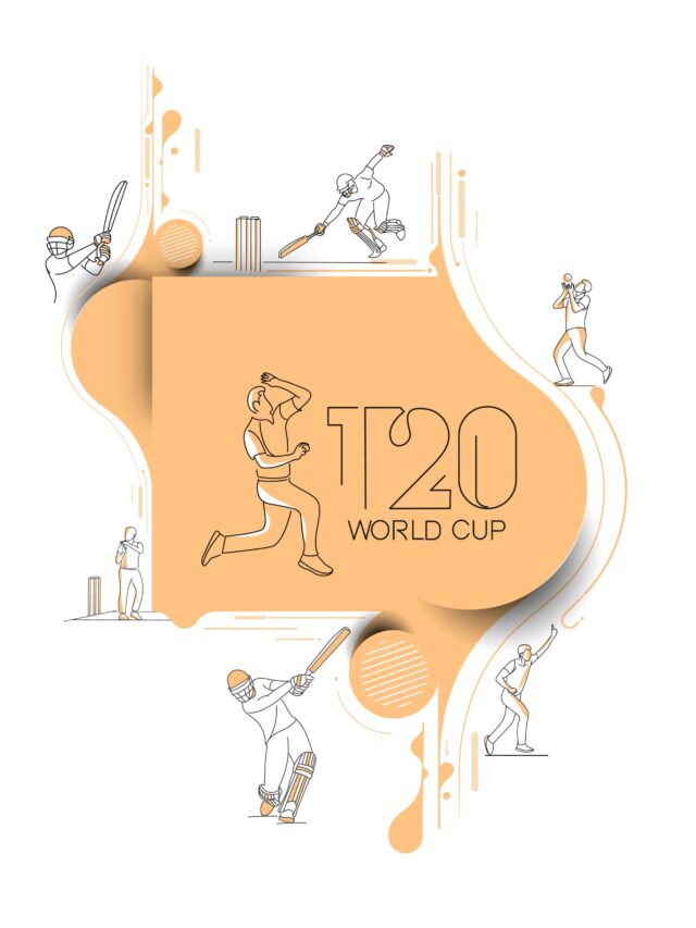 T20 world cup cricket championship poster, template, brochure, d